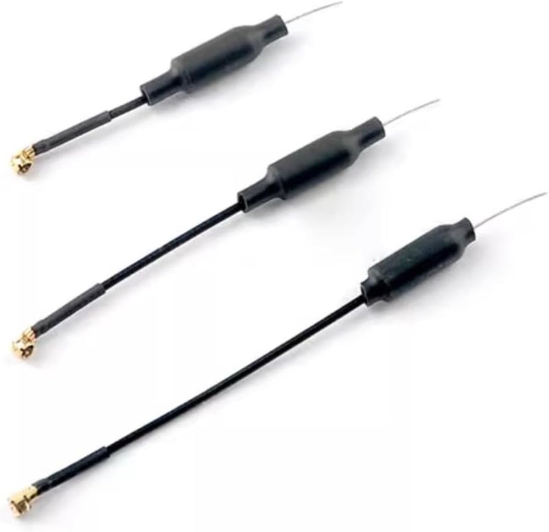 usmile 3pcs of Happymodel 5.8G 2dBi Dipole U.FL Omni FPV Antenna for Mobula7/ Mobula7 HD 1S/ Mobula8 Micro Carbon Fiber FPV Racing Quadcopter Quad Frame kit RC Drone Frame - Image 1
